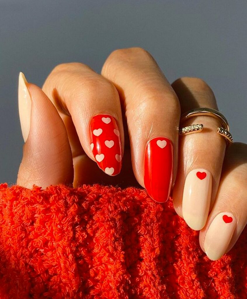 18 Latest Heart Shape Nail Designs To Try For Valentine's Day 2024! 12