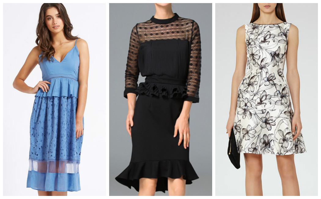 20 Of The Best Peplum Dresses 20 patterned-peplum-dresses