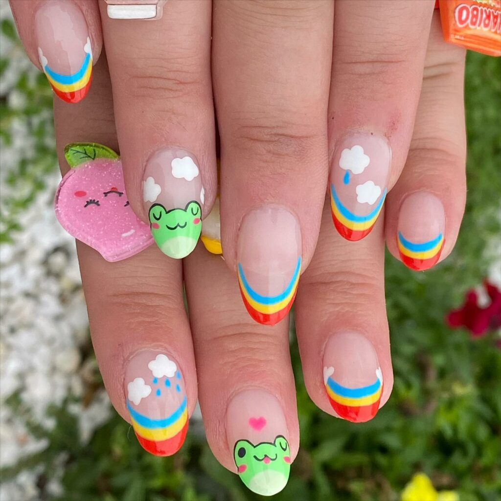 Hop into Fun with 20 Frog Nail Designs in 2024 18