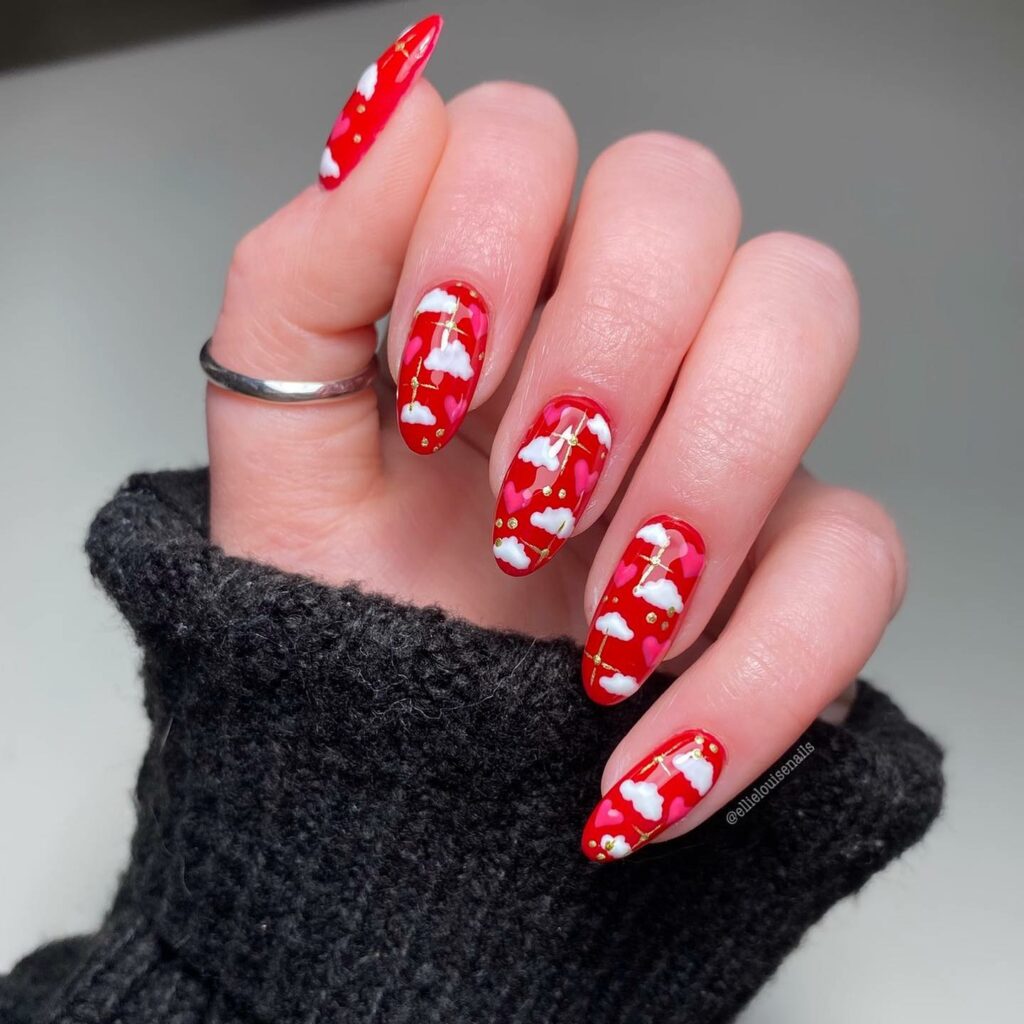 18 Latest Heart Shape Nail Designs To Try For Valentine's Day 2024! 21