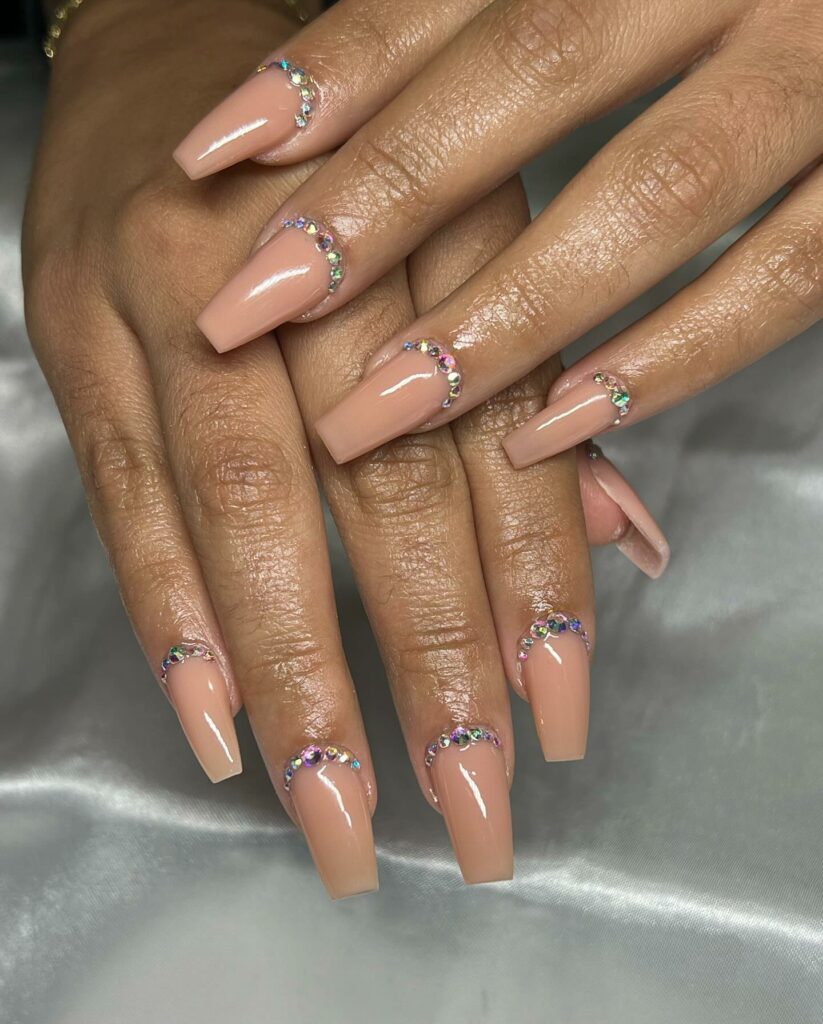 Trendy Short Coffin Nail Designs to Inspire You in 2024 ⚰️ 36 short coffin nails