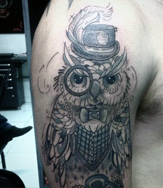 33 Latest Owl Tattoos To Inspire You In 2024! 26 Cool Owl Tattoo