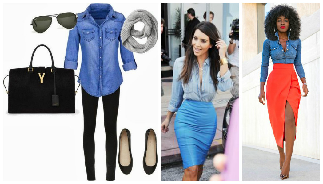 How To Wear Denim Shirts 49 slim fitting denim shirts