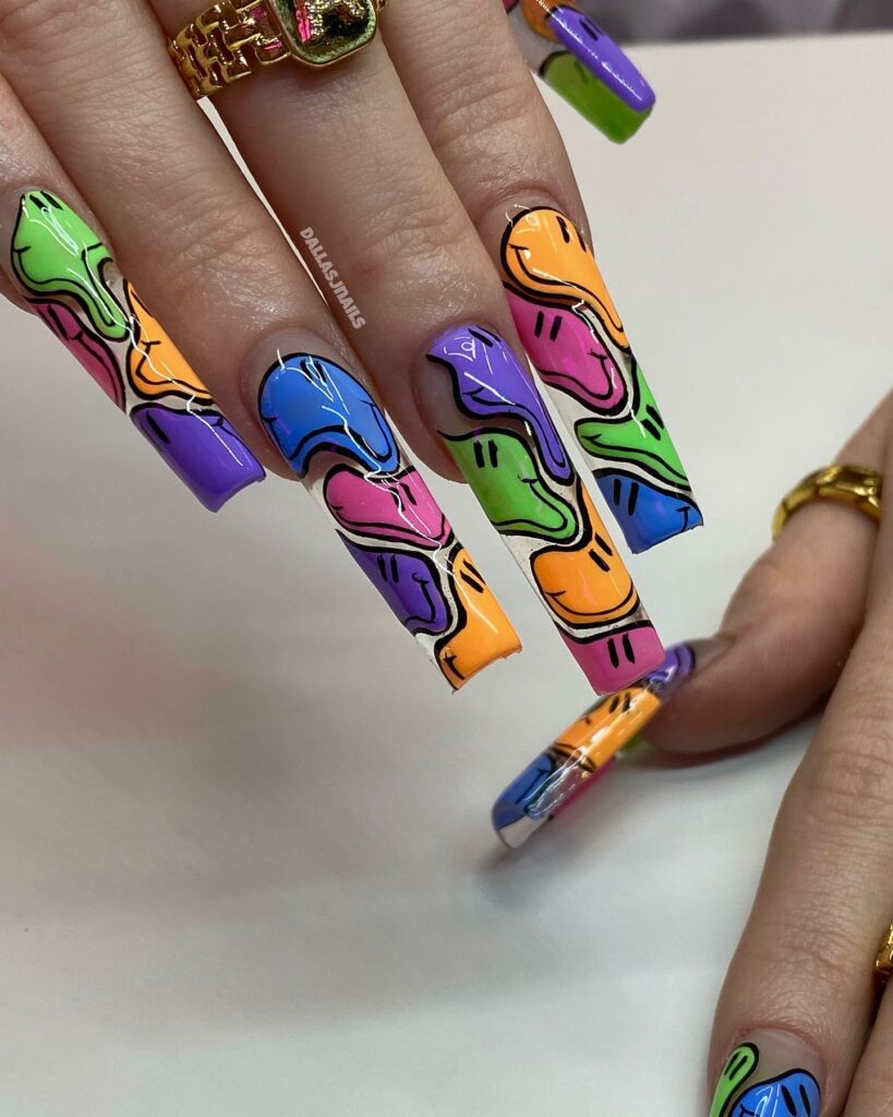 Show Off 25 Smiley Face Nail Designs in 2024 25