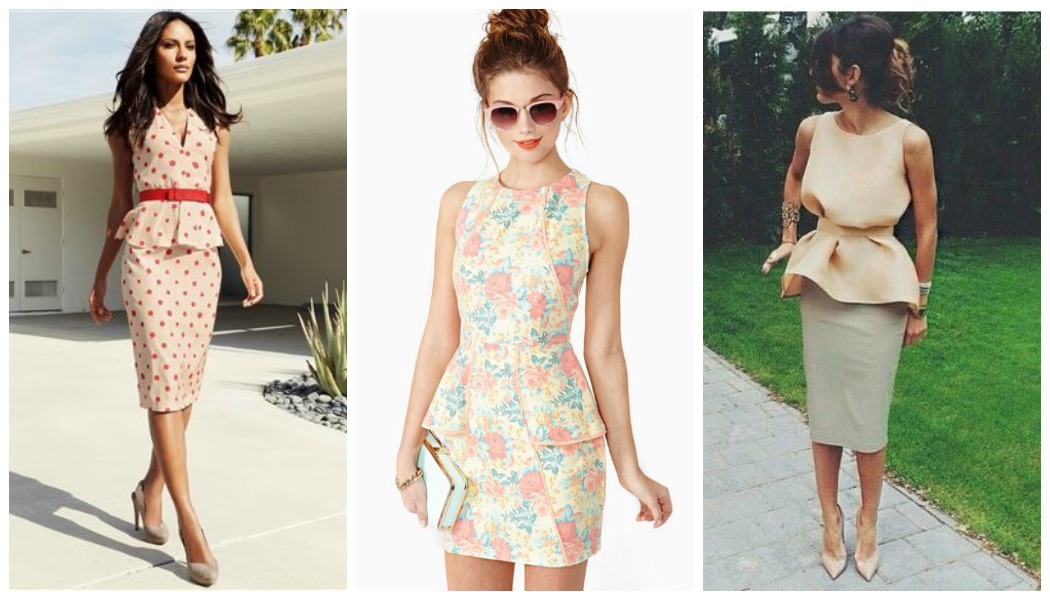 20 Of The Best Peplum Dresses 32 summer-peplum-dresses