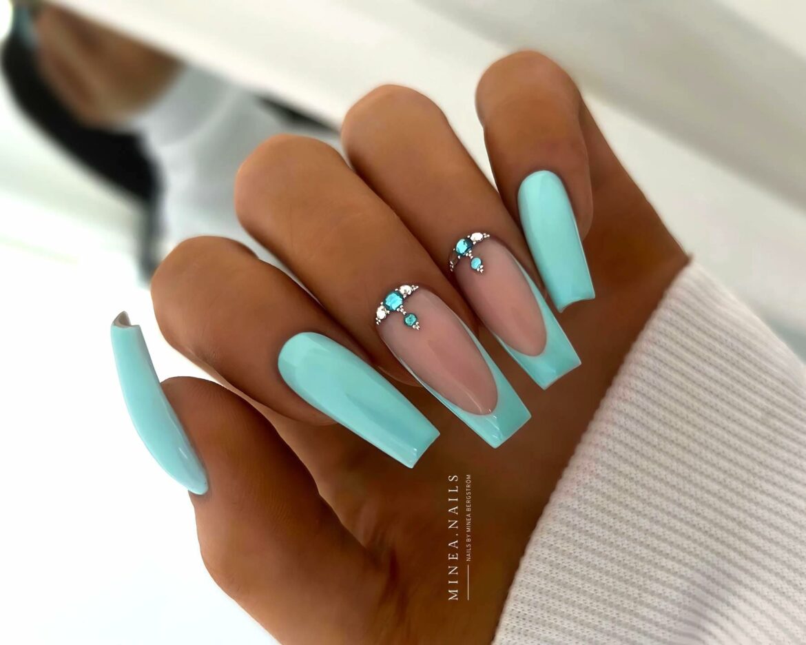Try 50 Coffin French Tip Nail Designs in 2024 10