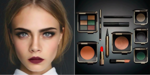 10 Makeup Trends for Autumn / Winter You Need to Try 11 Cara Delevigne Estee Lauder AW16 makeup trends