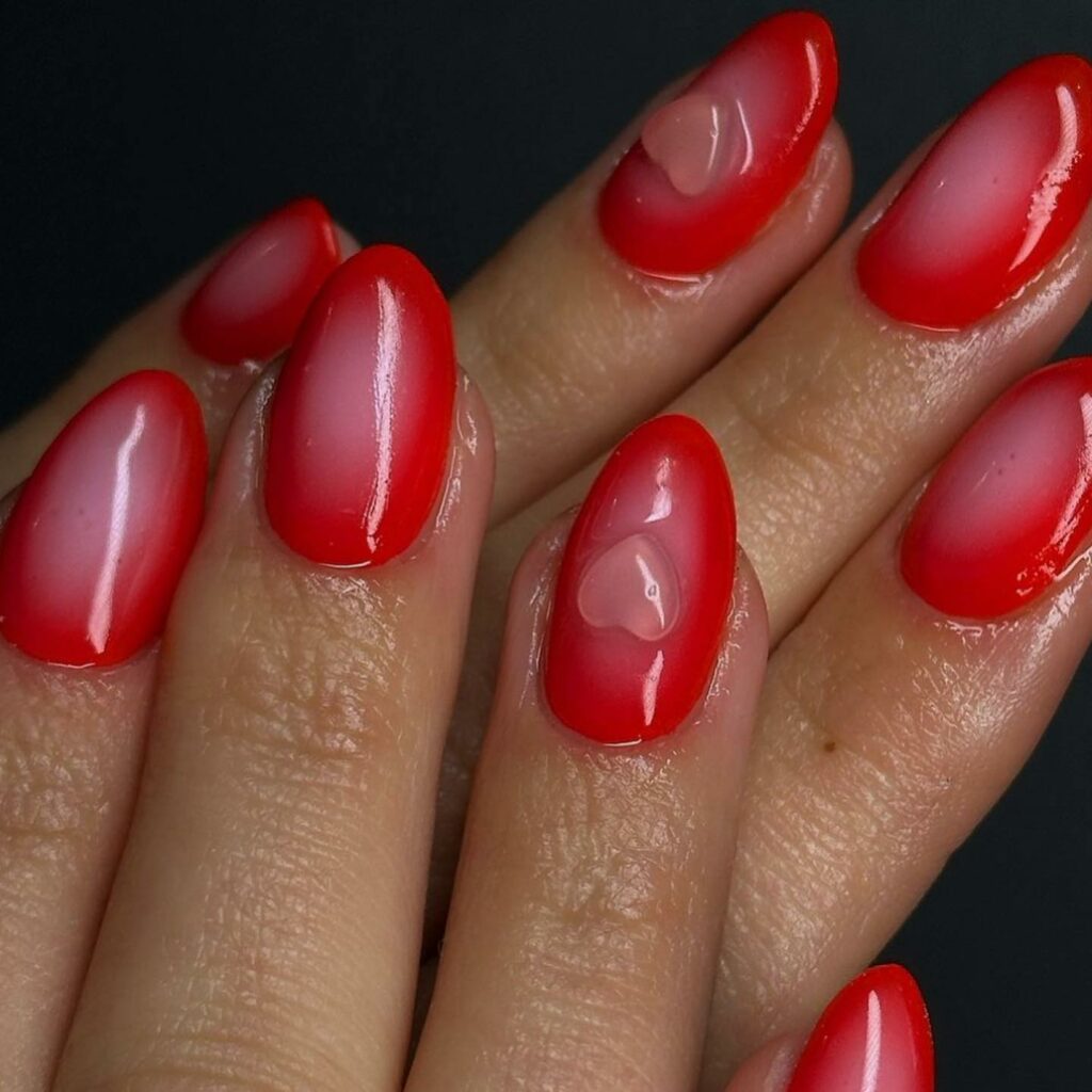14 Cute Valentine’s Day Nail Ideas To Try in 2024! đŸ’… 21 Romantic Love-Filled Nails: Tender Ombre Hearts for Valentine's