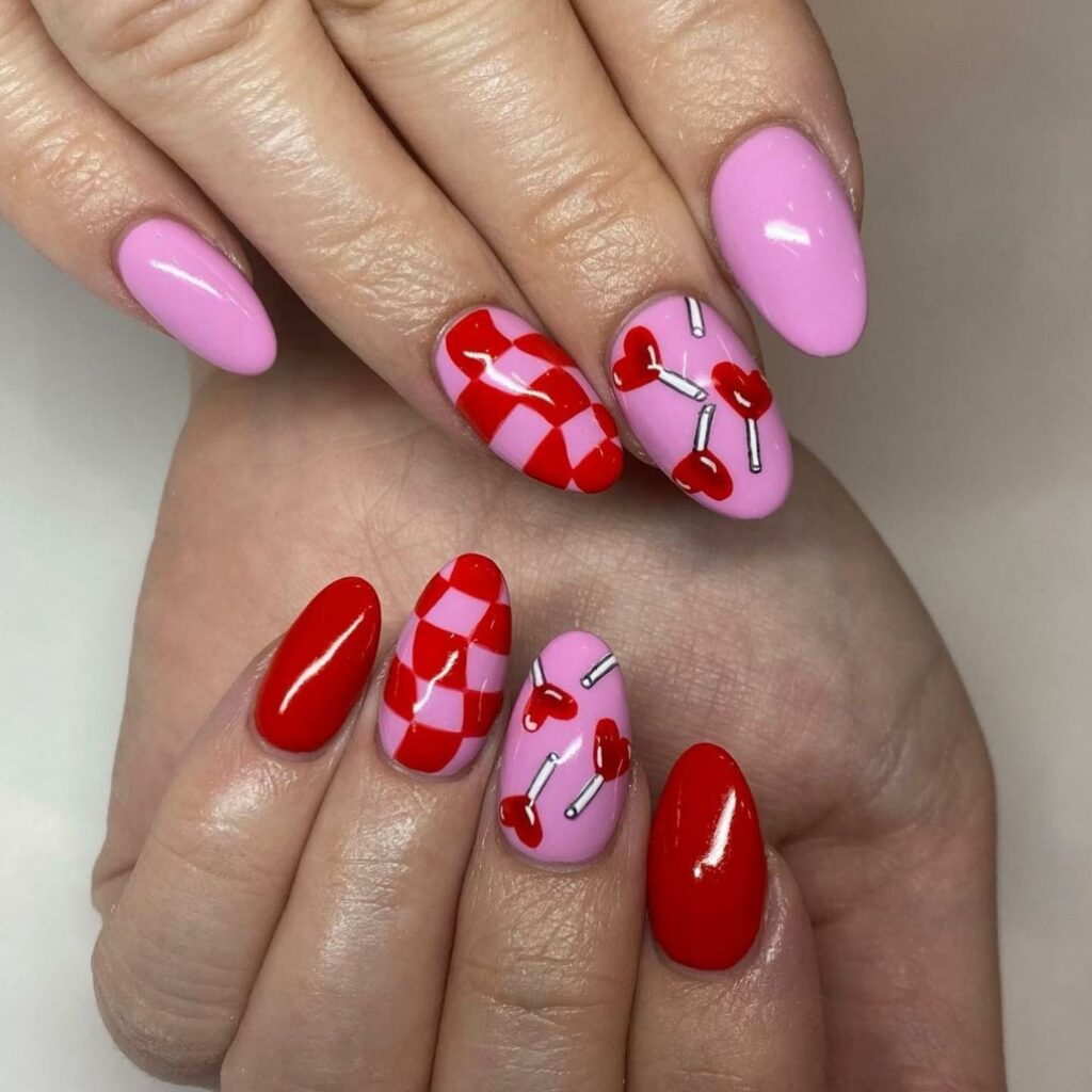 14 Cute Valentine’s Day Nail Ideas To Try in 2024! đŸ’… 15 Whimsical Love-themed Nail Art for Valentine's Day