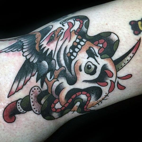 28 Latest Old School Tattoos To Inspire You In 2024! 35 Vintage Arm Tattoo