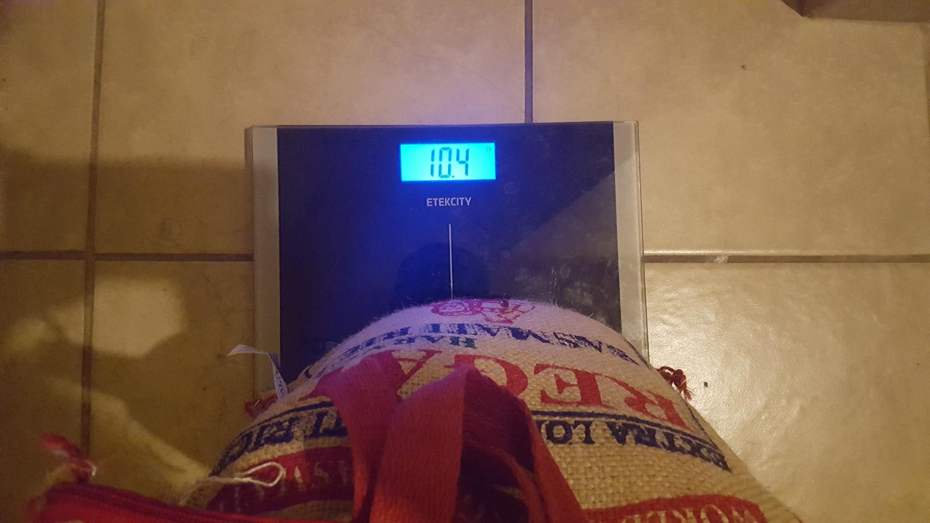 Etekcity Digital Body Weight Bathroom Scale, Large Blue LCD Backlight Display, High Precision Measurements,6mm Tempered Glass, 400 Pounds customer photo 1