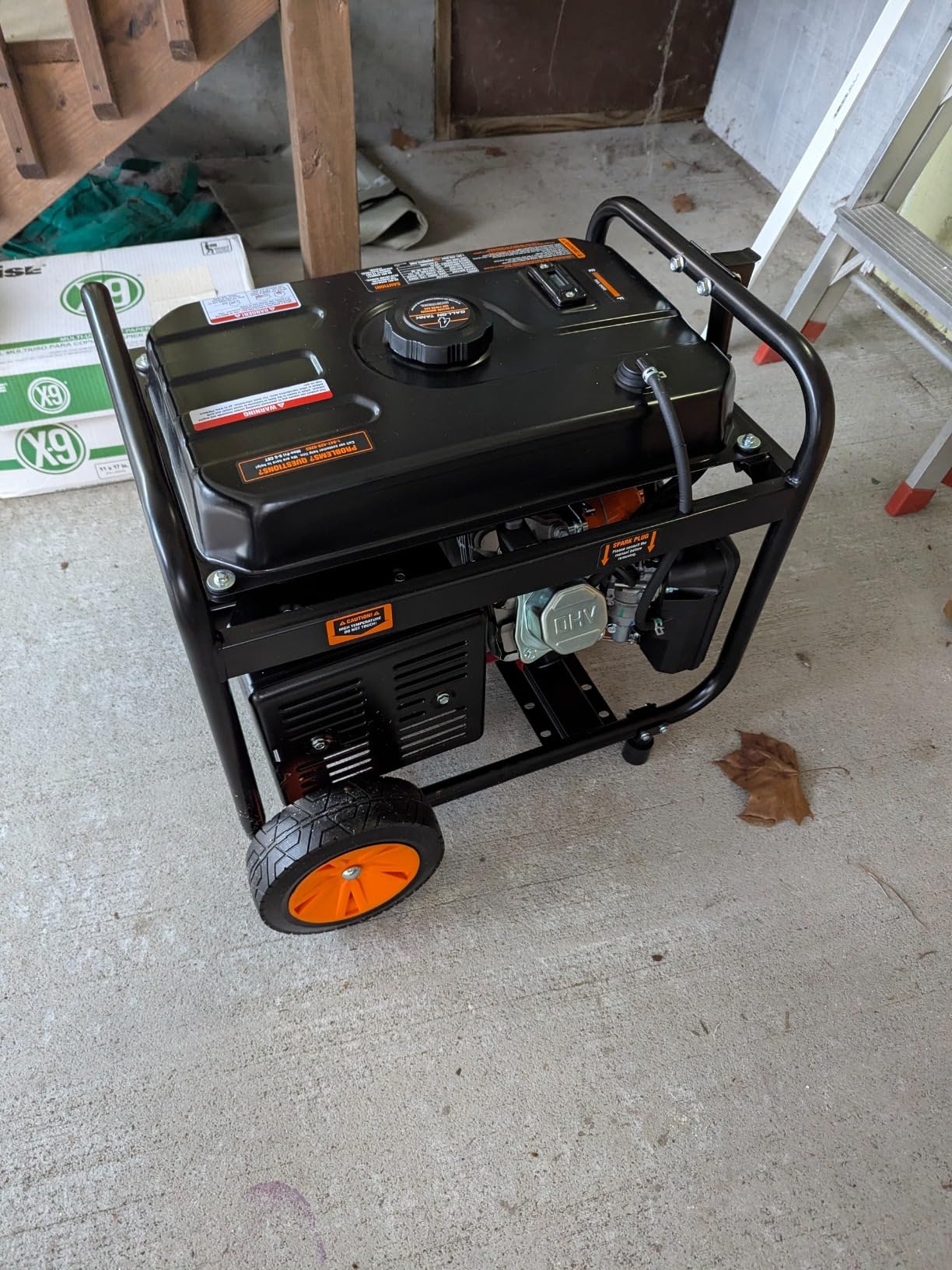 WEN 4,750-Watt Dual Fuel Portable Generator with Electric Start customer photo 1