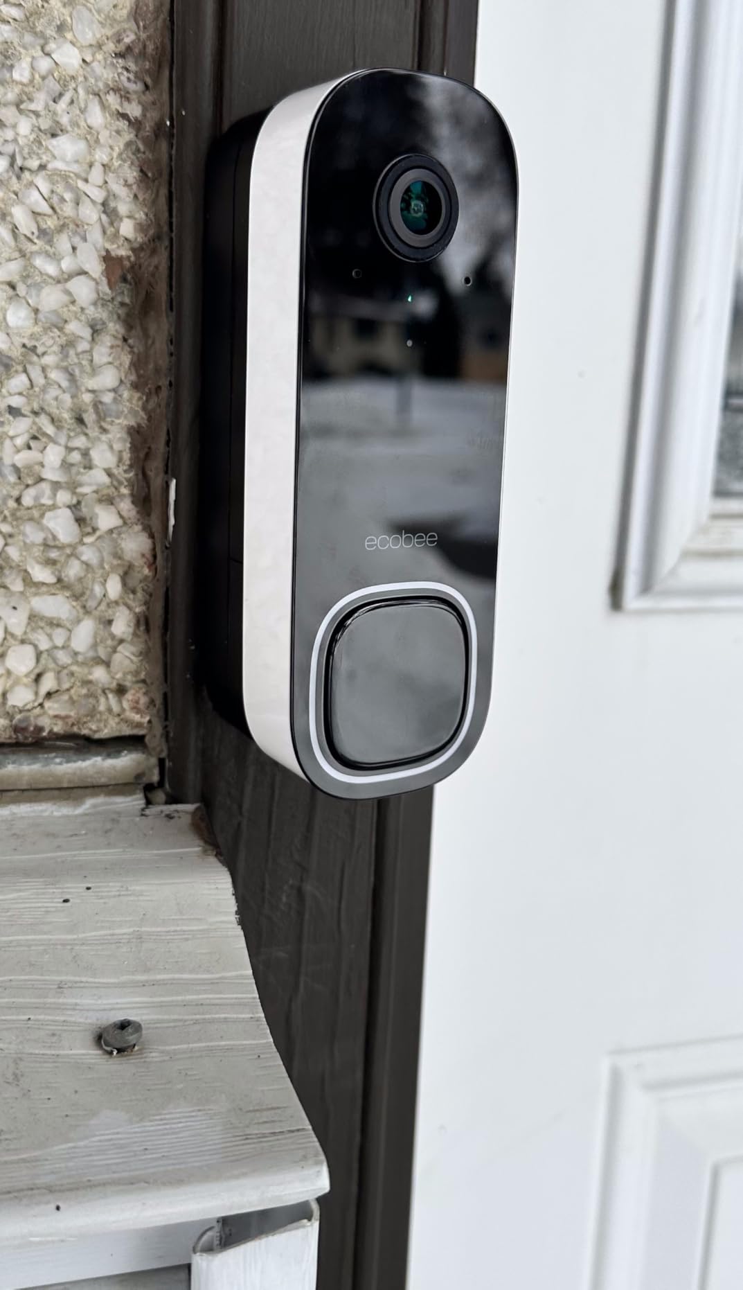 ecobee Smart Video Doorbell Camera (Wired) - with Industry Leading HD Camera customer photo 2