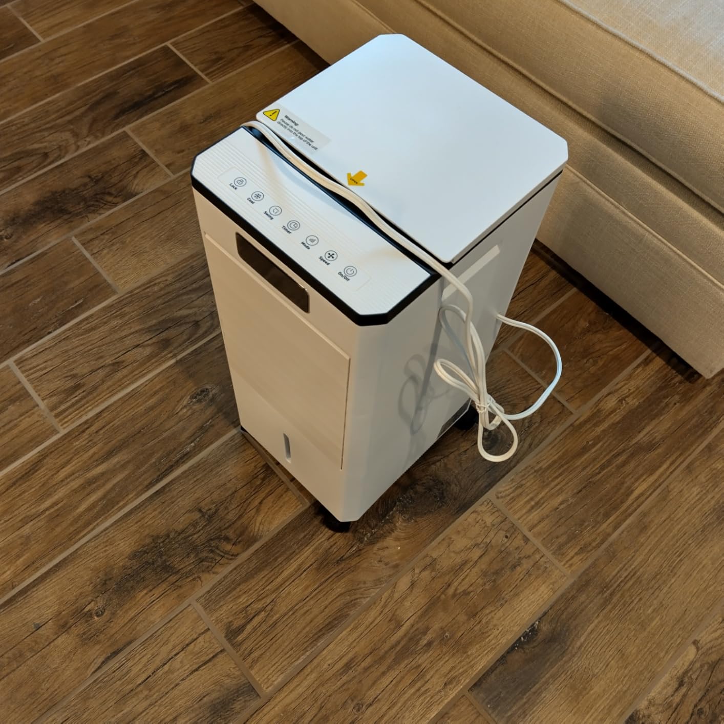 Feculs Portable Air Conditioner - 3-IN-1 Swamp Cooler with 2-Gal Water Tank, 4 Modes & 3 Speeds customer photo 1