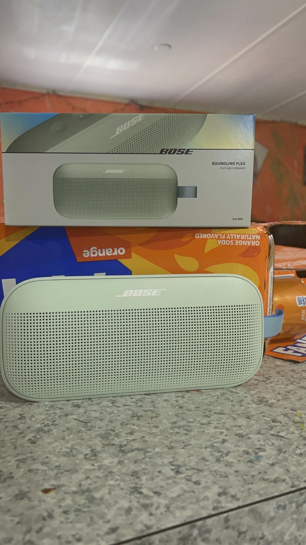 Bose SoundLink Flex Bluetooth Speaker (2nd Gen) - Portable Outdoor Speaker with Hi-Fi Audio, Waterproof and Dustproof, USB-C, Up to 12 Hours Battery Life, Twilight Blue - Limited Edition Color customer photo 1