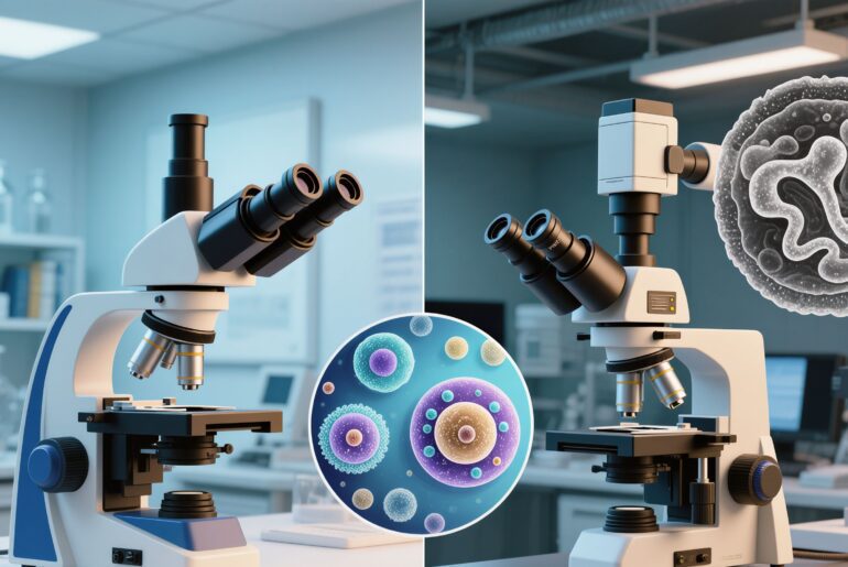 Light Microscope vs Electron Microscope