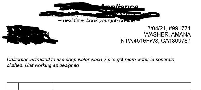 Amana NTW4516FW 3.5 Cu. Ft. White Top Load Washer customer photo 2