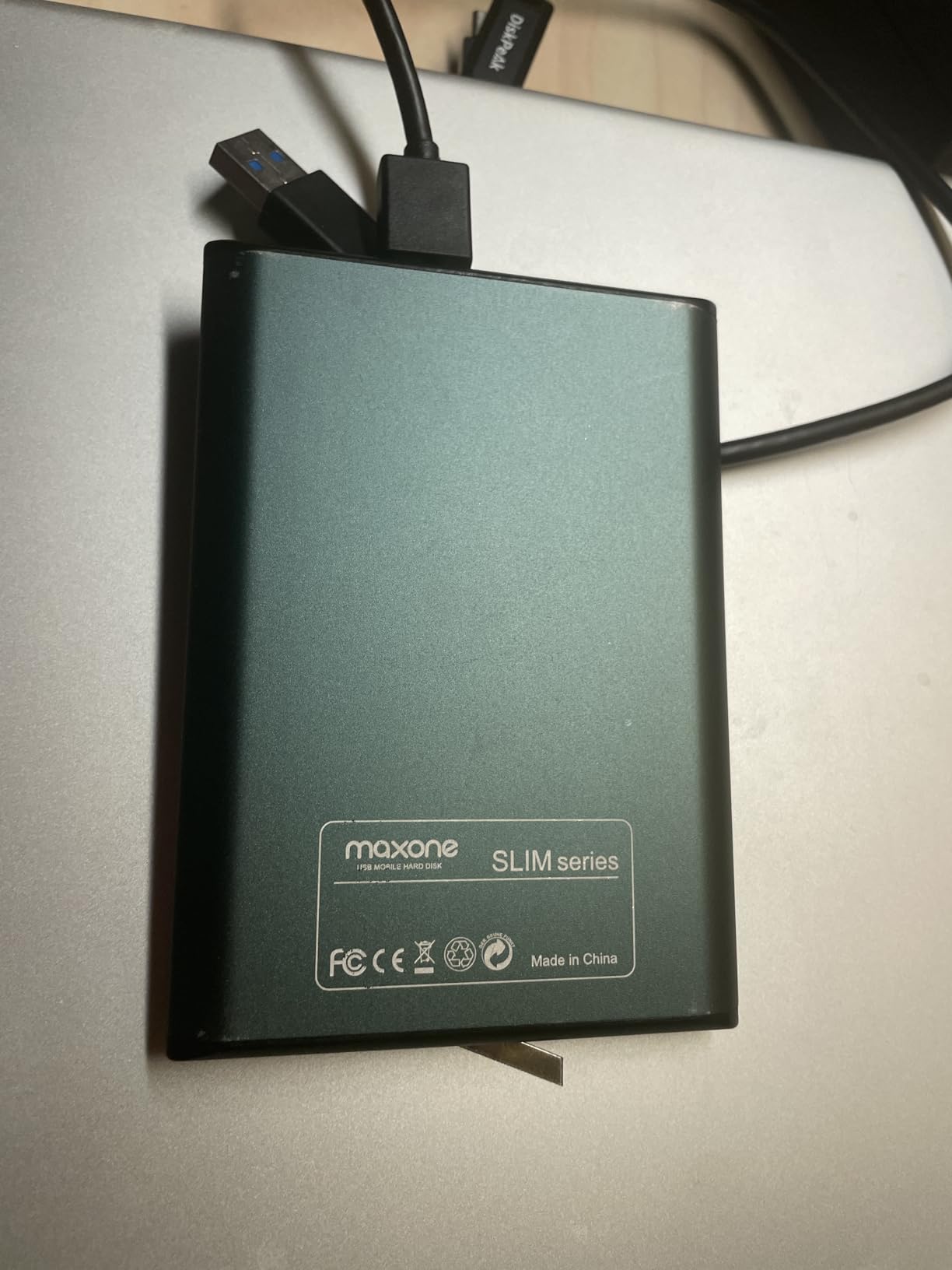 Maxone 500GB Ultra Slim Portable External Hard Drive customer photo 2
