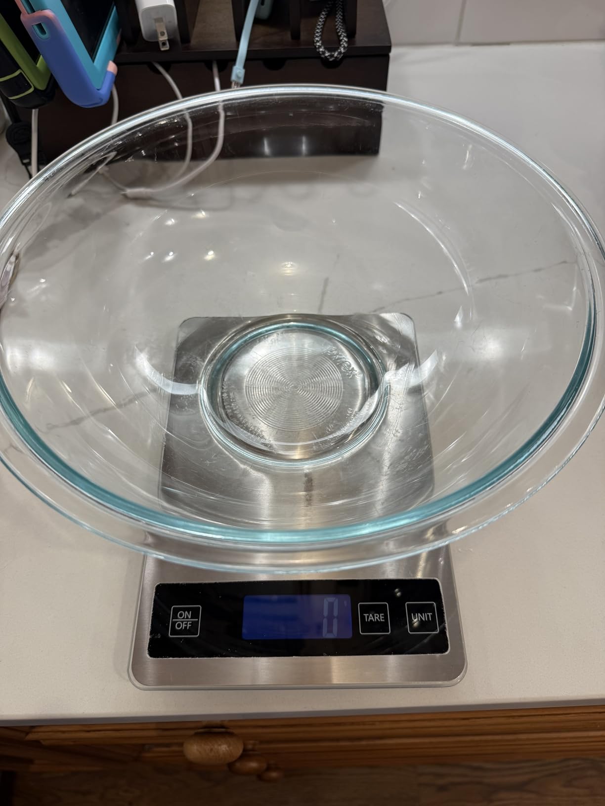 Nicewell Food Scale - 22lb Digital Kitchen Scale with Tempered Glass Surface, 1g Precision customer photo 1