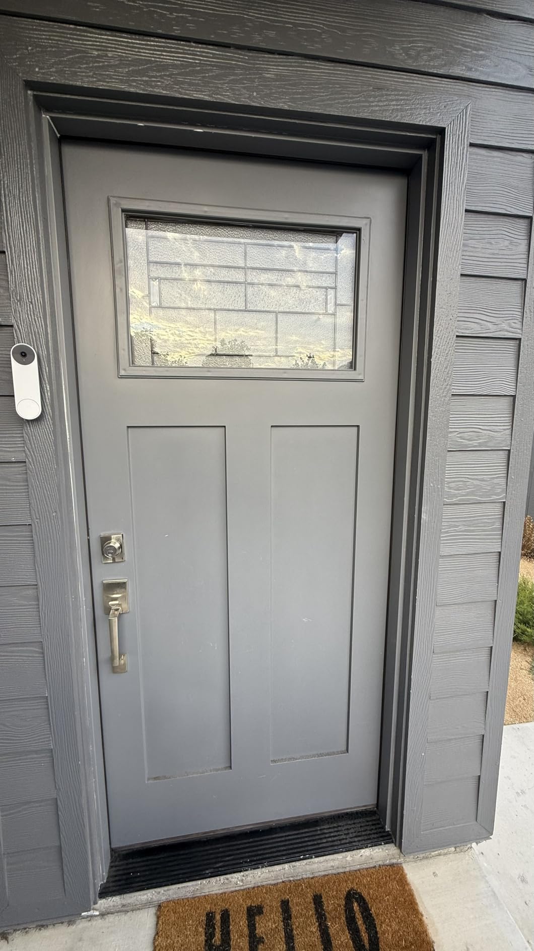 Google Nest Doorbell (Battery) - Ash customer photo 1
