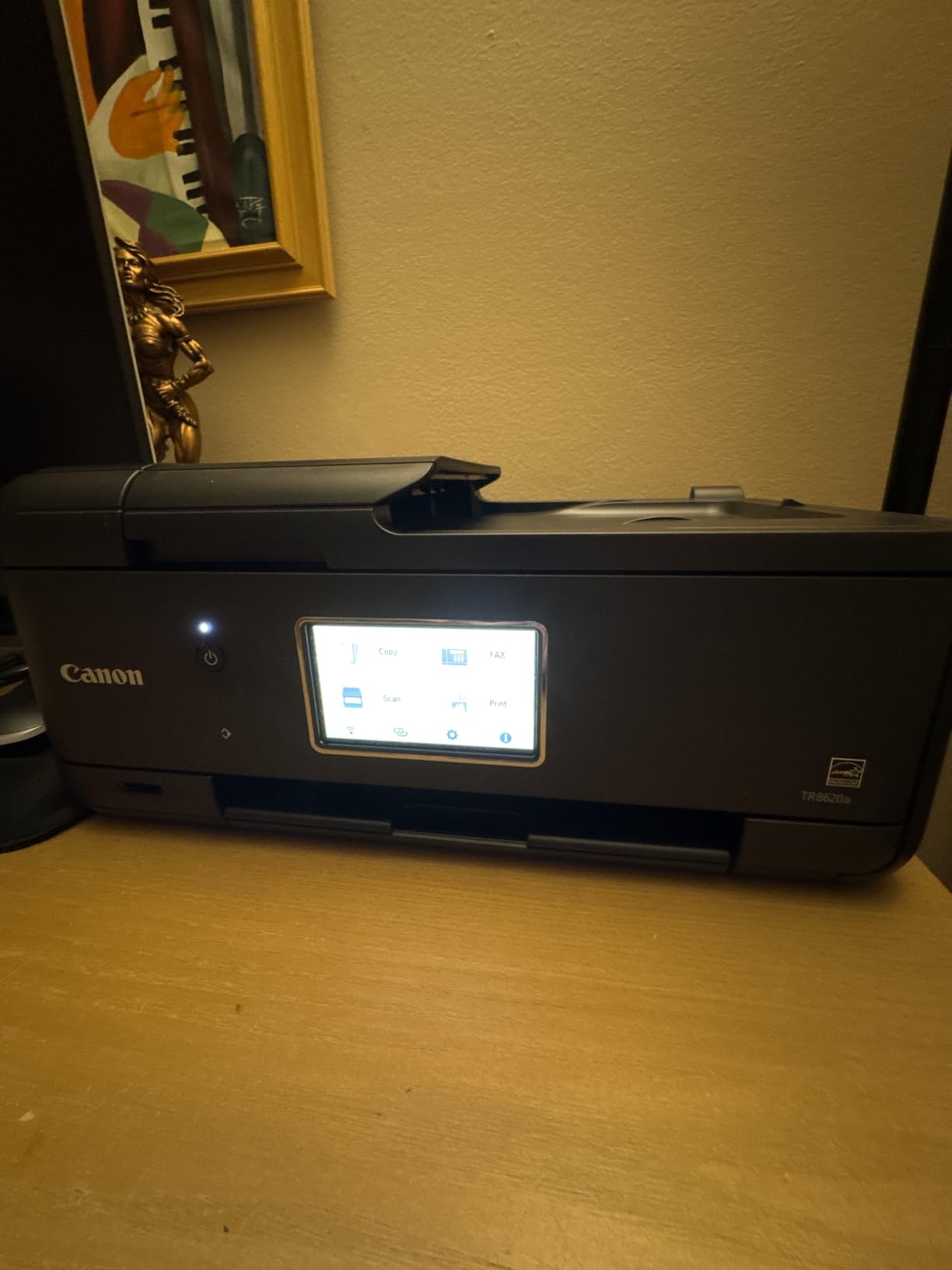 Canon PIXMA TR8620a All-in-One Printer Home Office - Copier, Scanner, Fax, Auto Document Feeder customer photo 1