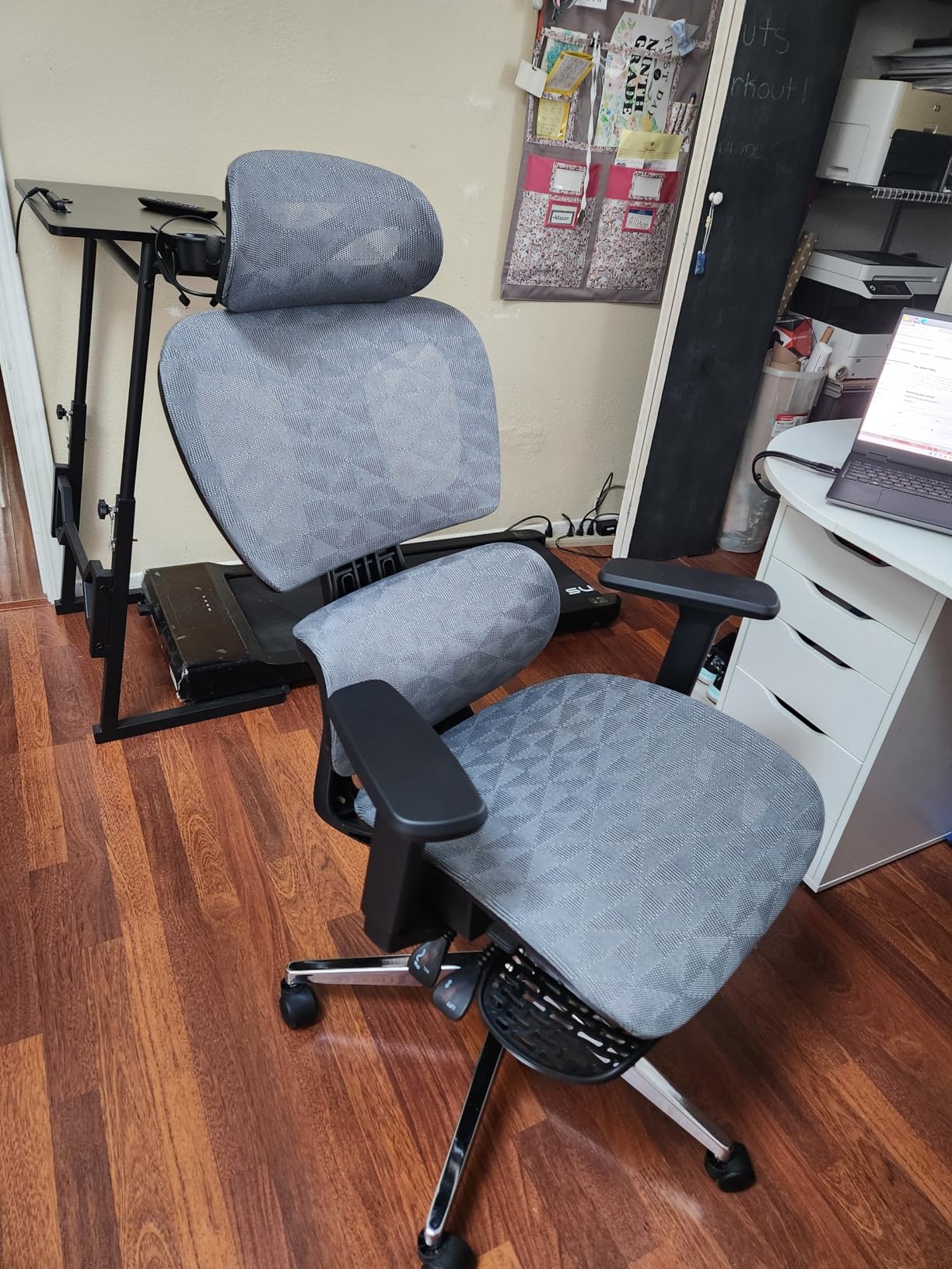 PatioMage Ergonomic Office Chair with Footrest, Big and Tall Desk Chair with Adjustable Lumbar Support, Seat Depth & 3D Armrests customer photo 1