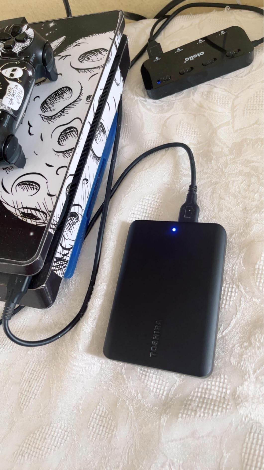 Toshiba Canvio Basics 1TB Portable External Hard Drive USB 3.0, Black - HDTB510XK3AA customer photo 2