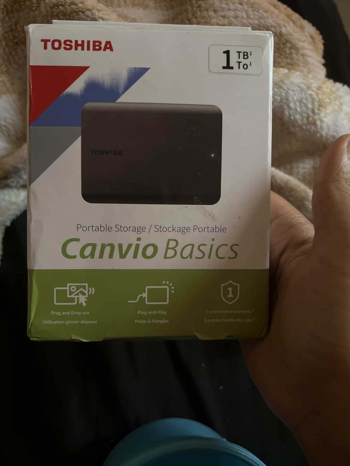 Toshiba Canvio Basics 2TB Portable External Hard Drive USB 3.0, Black - HDTB520XK3AA customer photo 2