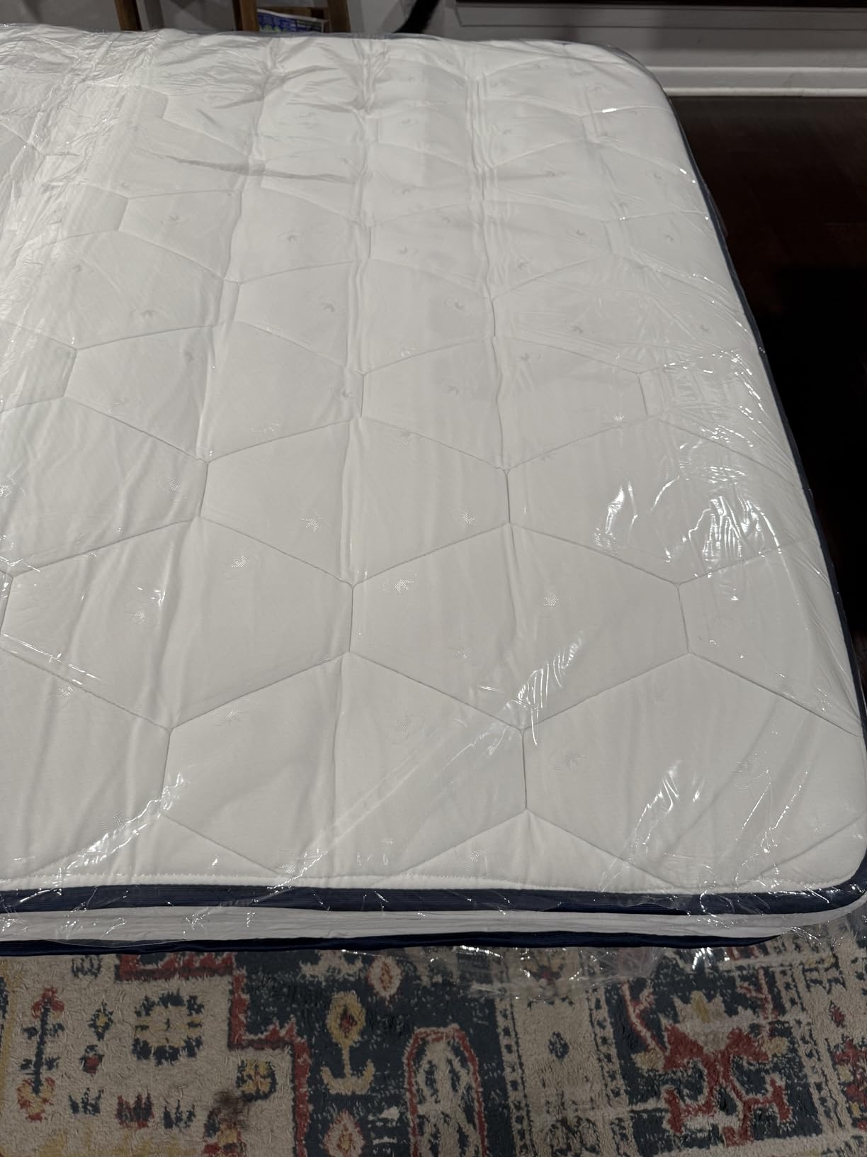 Novilla Queen Mattress, 12 Inch Hybrid Mattress Queen with Comfort Foam, Innerspring Pillow Top Mattresses in a Box, Pressure & Pain Relief, Soft Feel but Supportive customer photo 2