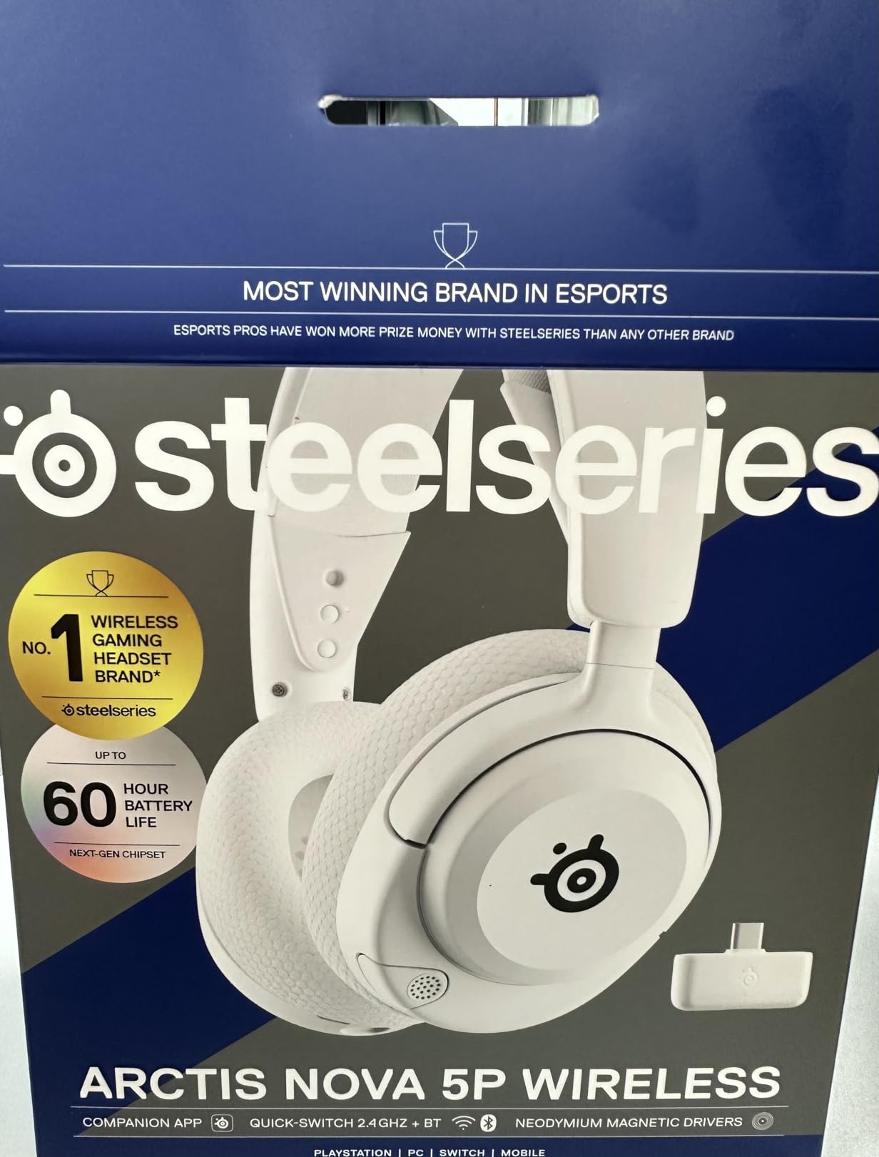 SteelSeries Arctis Nova 5 Wireless Multi-System Gaming Headset customer photo 2