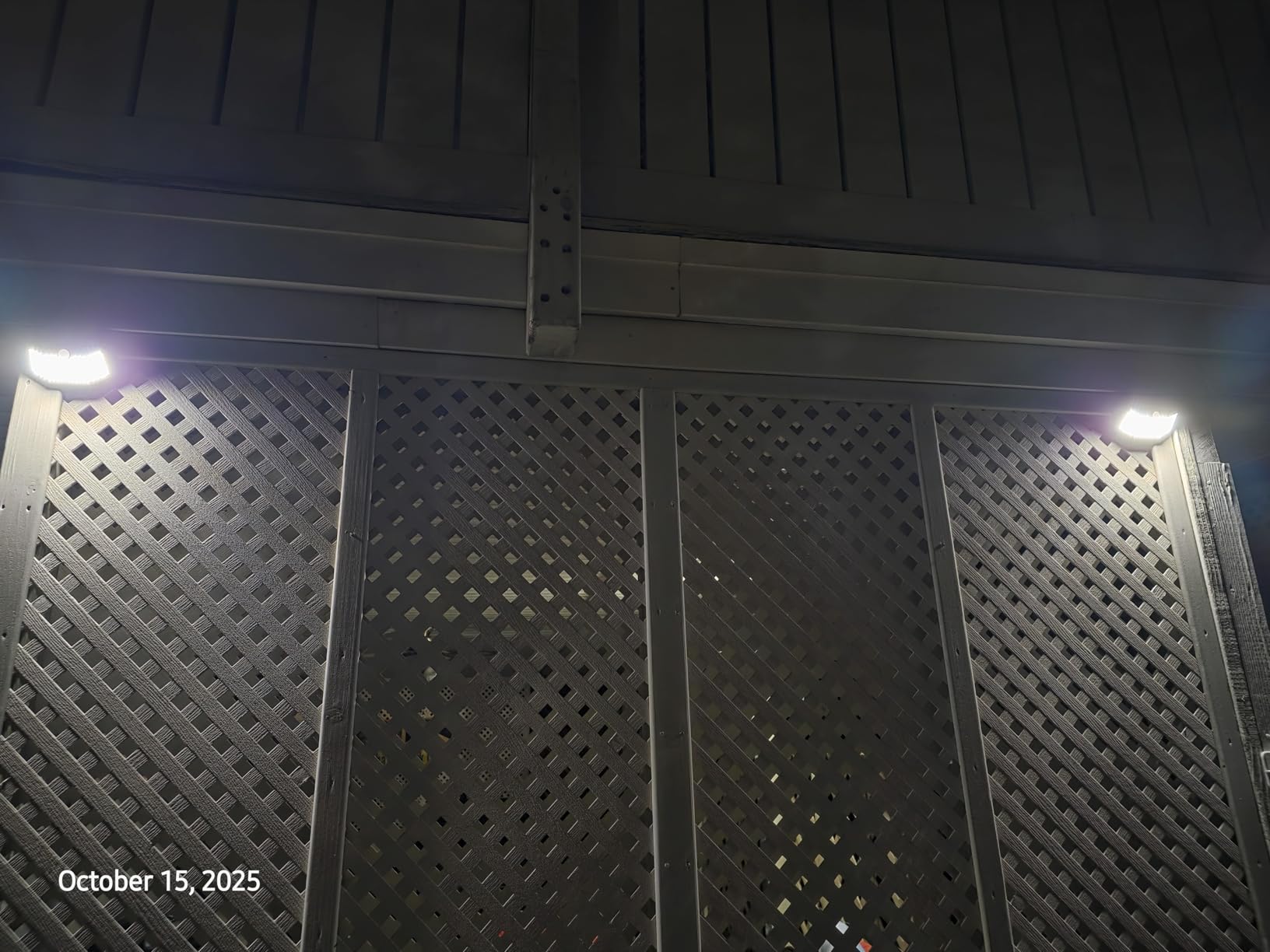 HMCITY 120 LED Outdoor Solar Lights with Motion Sensor and 3 Lighting Modes, IP65 Waterproof Wide Solar Wall Lights Ideal for Garden Patio Yard (Front Button 6Packs, Black Shell-Daylight White) customer photo 1