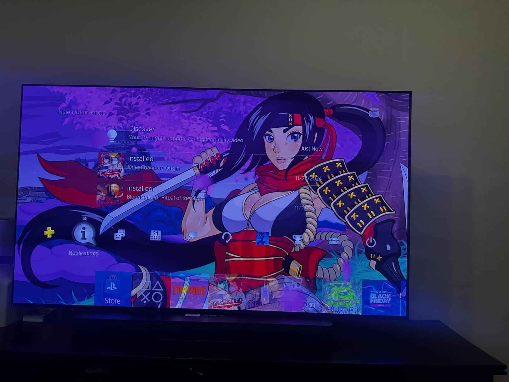 Samsung 55-Inch Class OLED S95F 4K Glare Free Smart TV (2025 Model) customer photo 2