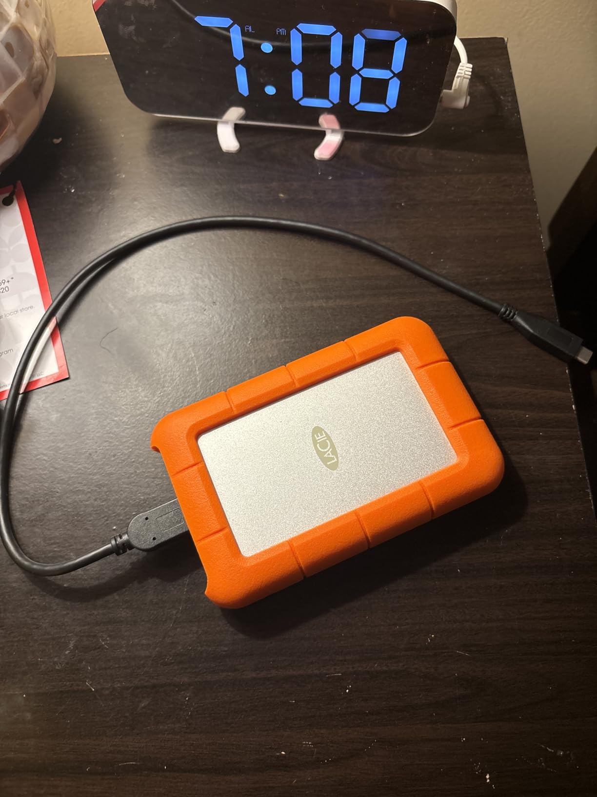 LaCie Rugged Mini 2TB External Hard Drive customer photo 1