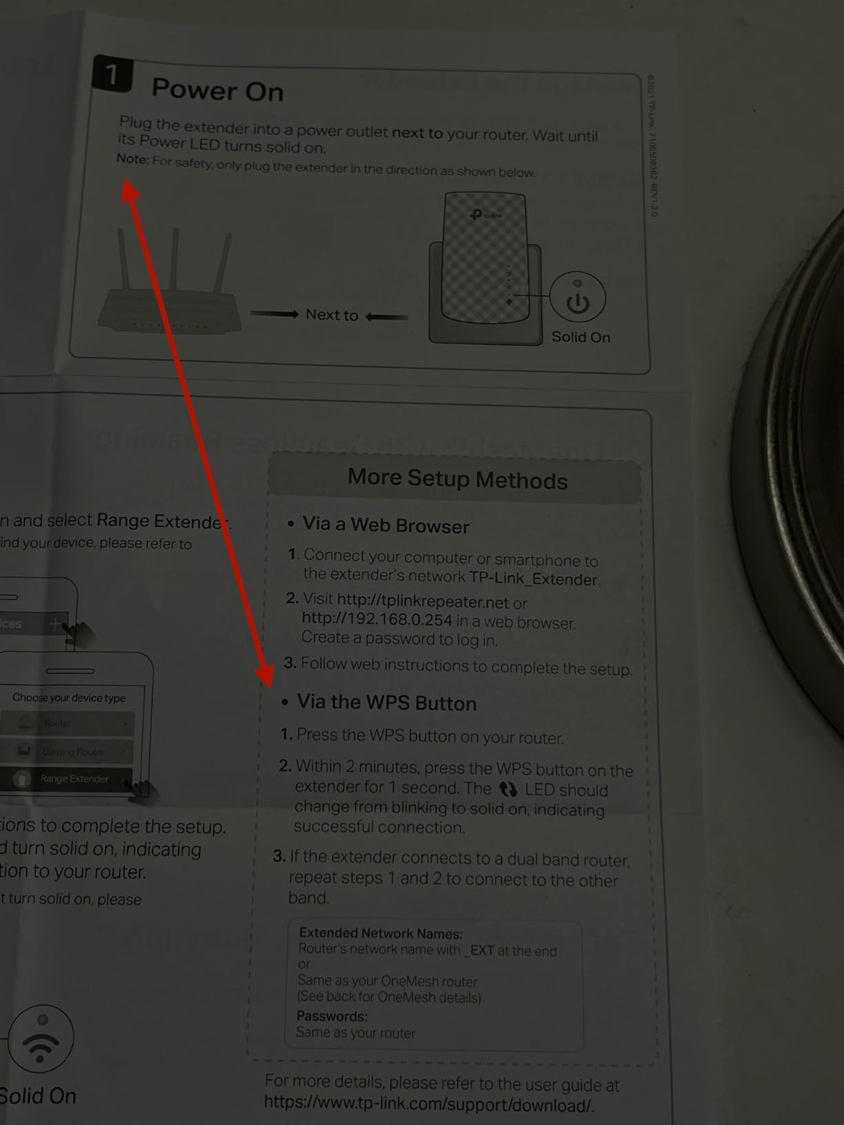 TP-Link WiFi Extender with Ethernet Port (RE220) customer photo 1