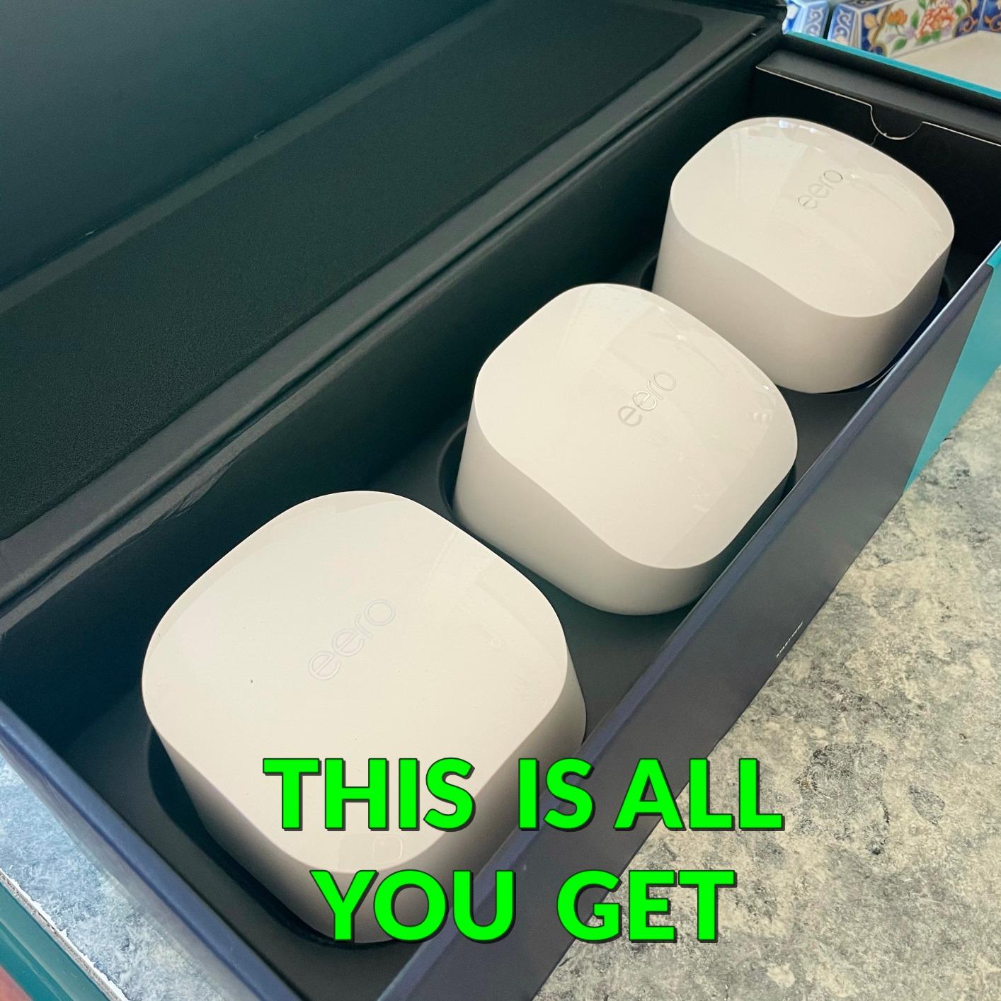 Amazon eero 6 mesh wifi add-on extender customer photo 1