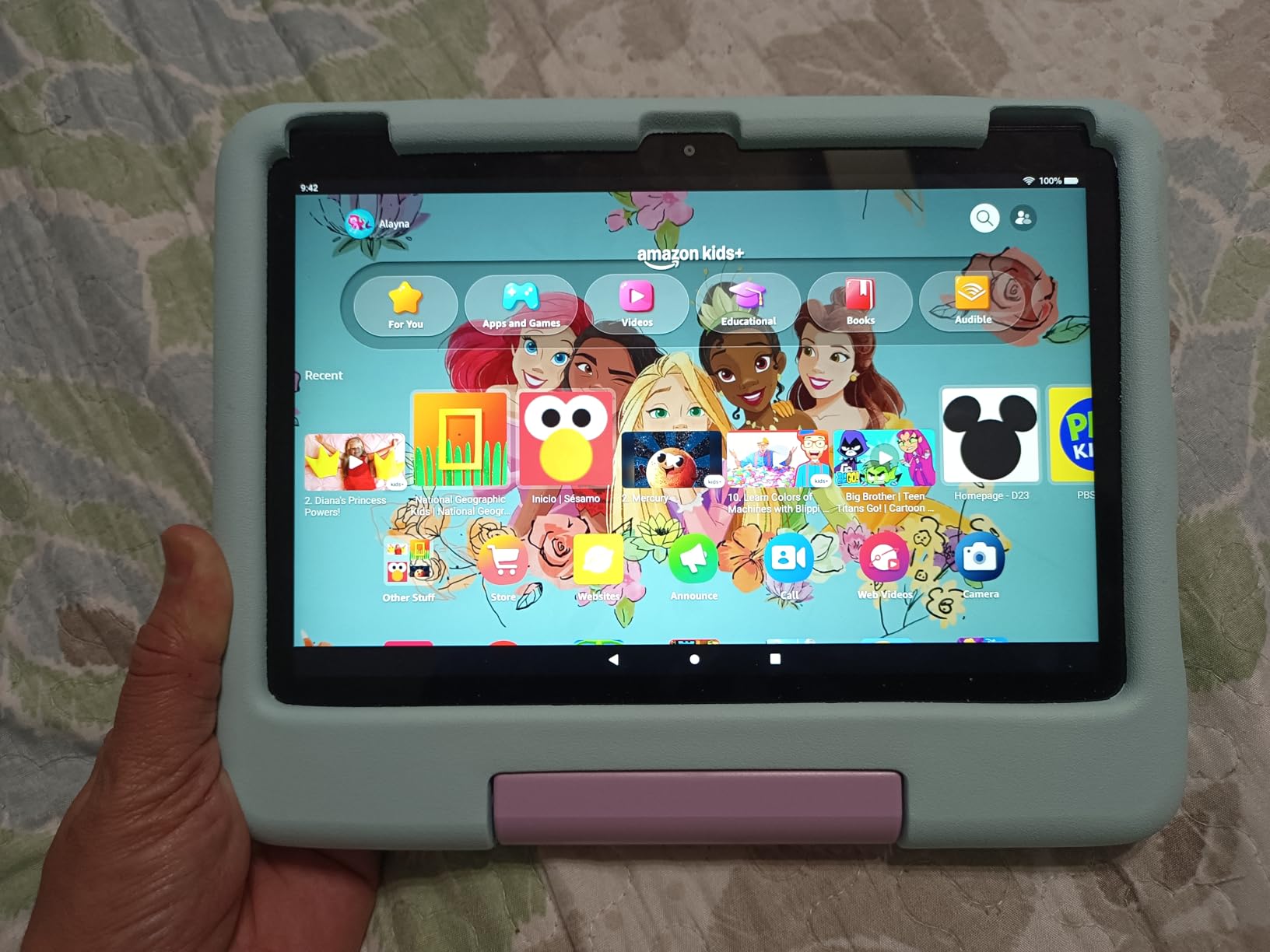 Amazon Fire HD 10 Kids tablet (newest model) ages 3-7 | Bright 10.1