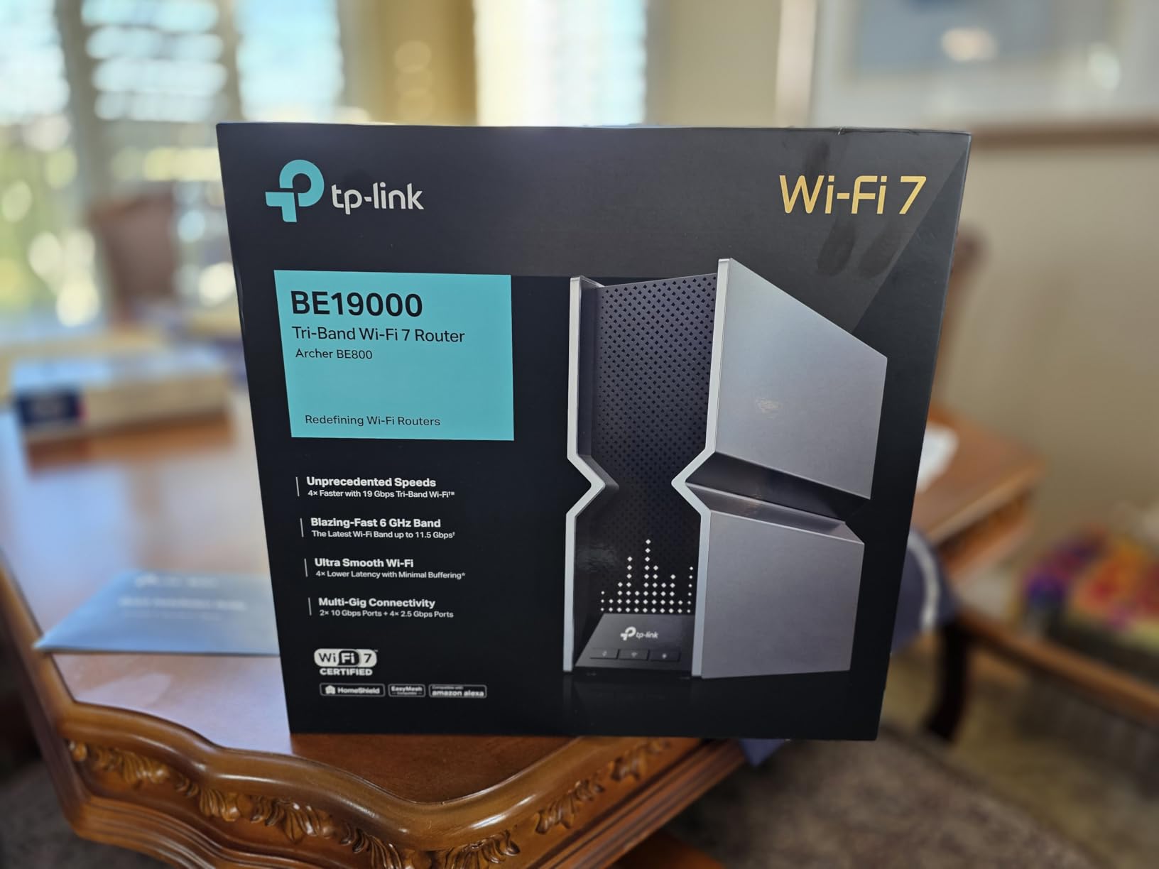 TP-Link Tri-Band BE9300 WiFi 7 Router (Archer BE550) customer photo 1