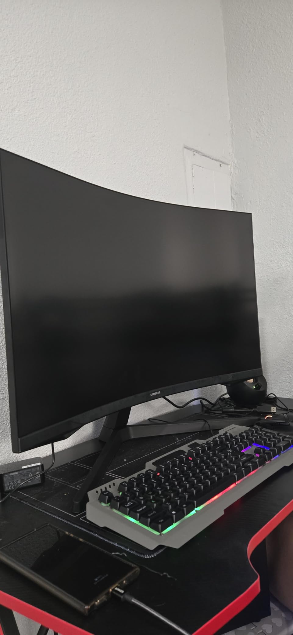 Samsung 32-inch Odyssey G55C Curved Gaming Monitor customer photo 1