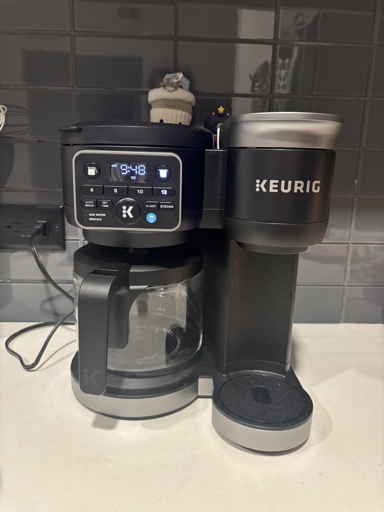 Keurig K-Duo Hot & Iced Single Serve & Carafe Coffee Maker, MultiStream Technology, 72oz Reservoir (Gen 2) customer photo 2