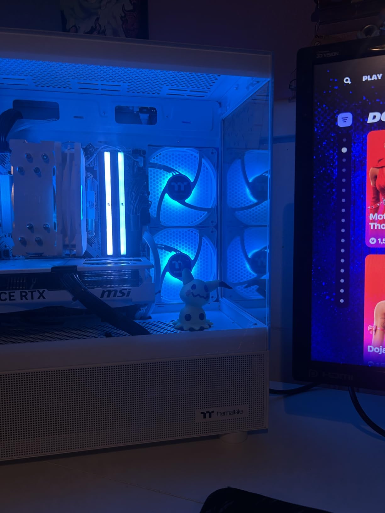 Thermaltake LCGS Quartz i1460 Gaming Desktop (Intel Core i5-14400F, 16GB DDR4 RGB, NVIDIA GeForce RTX 5060, 1TB NVMe M.2, WiFi, Windows 11) customer photo 1