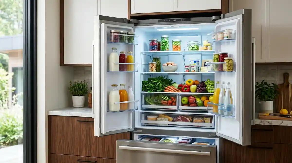 Best Brands Of Refrigerators 2026: Top Picks & Buying Guide Modern refrigerator in a stylish kitchen with premium features and efficient cooling technology