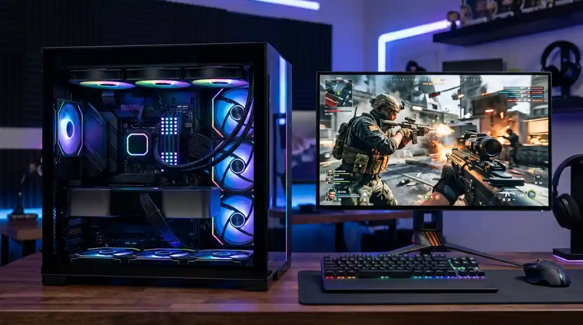 Best CPU for RX 7600 XT 2026: 8 Processors Tested for Gaming Modern gaming PC setup with RX 7600 XT graphics card and a powerful CPU for smooth gaming performance