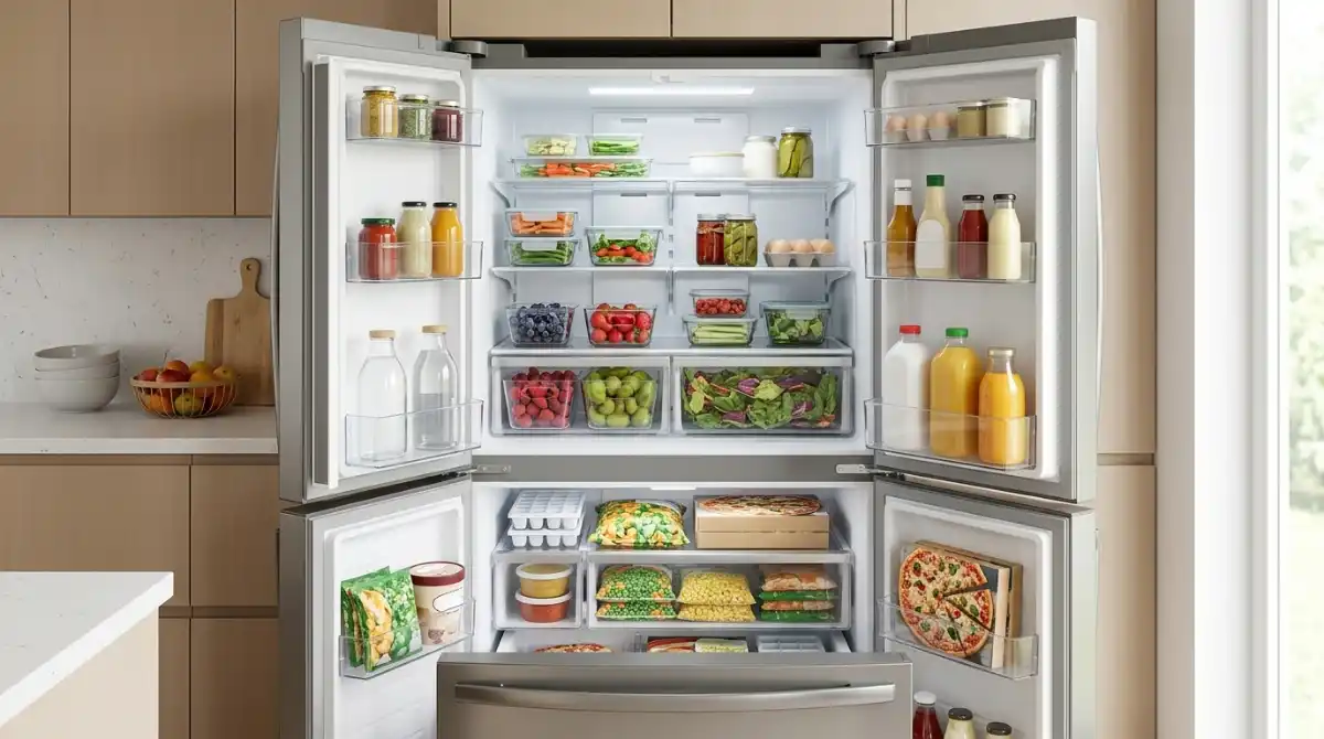 Best Freezer Refrigerator Without Ice Maker 2026: Top 10 Modern freezer refrigerator without ice maker installed in a clean kitchen with spacious storage compartments