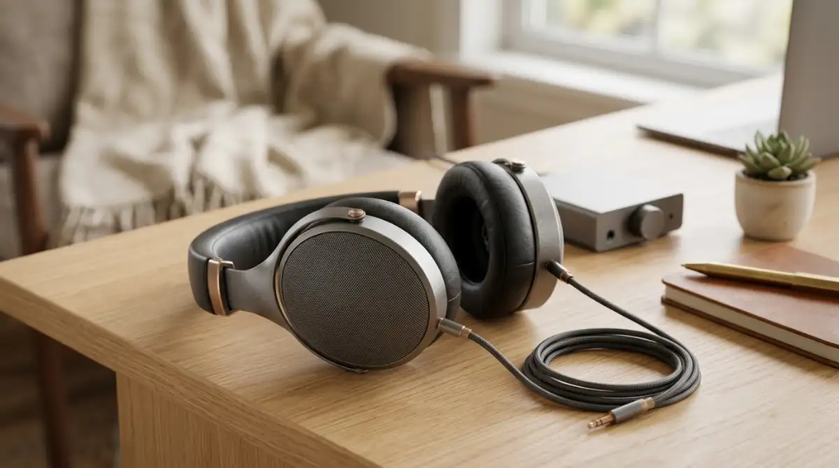 Best Headphones Under 30: Top Budget Picks & Buying Guide Affordable headphones on a desk showing a budget audio setup with comfortable design and modern features