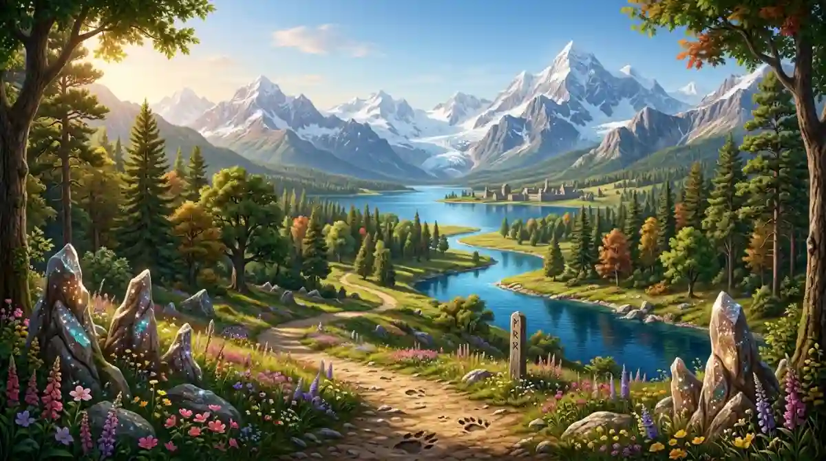 Best Open World Games For Happiness: Top Relaxing Picks Beautiful open world game environment featuring peaceful landscapes and relaxing exploration gameplay