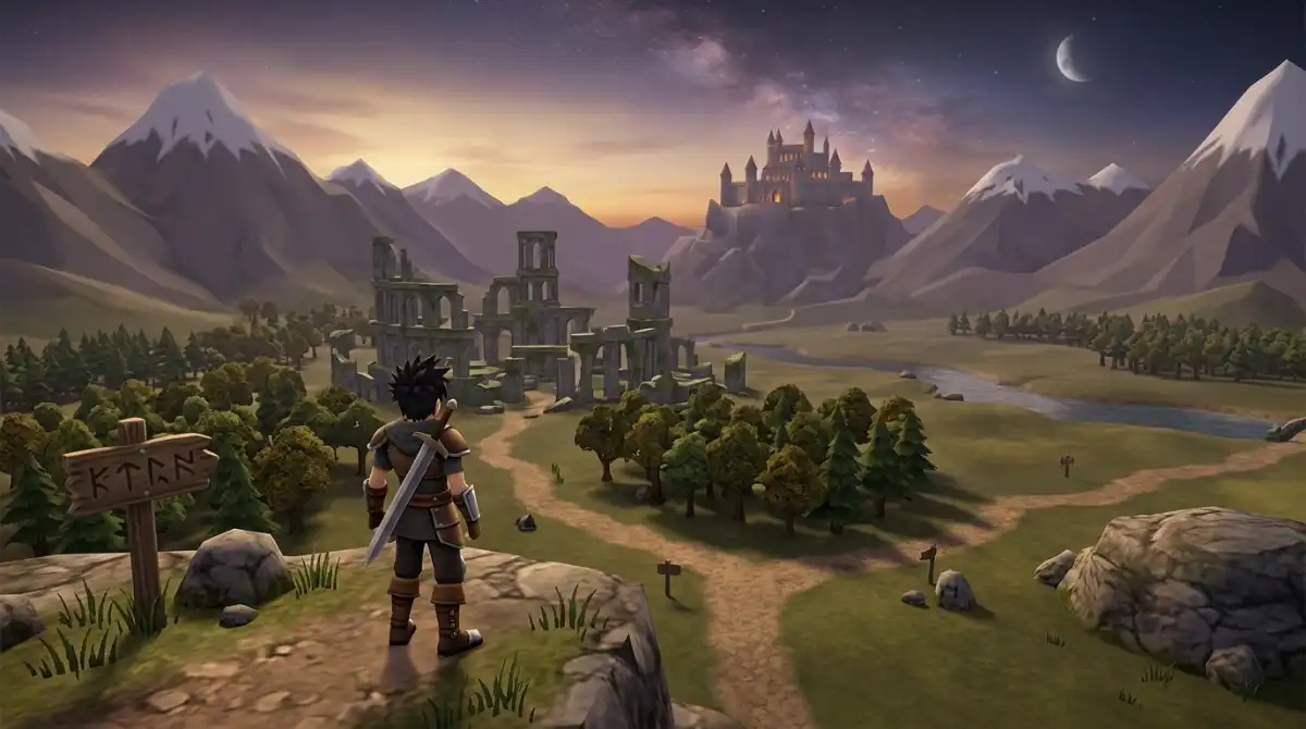Best PS2 RPGs With Open World Elements 2026: Top Picks Classic PlayStation 2 RPG game world with open exploration areas and fantasy adventure elements