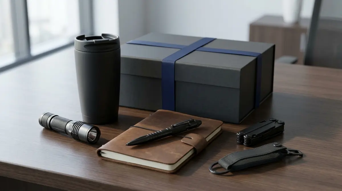 Gifts For Police Officers: 12 Practical Ideas Practical gift ideas for police officers displayed with useful duty accessories on a clean surface