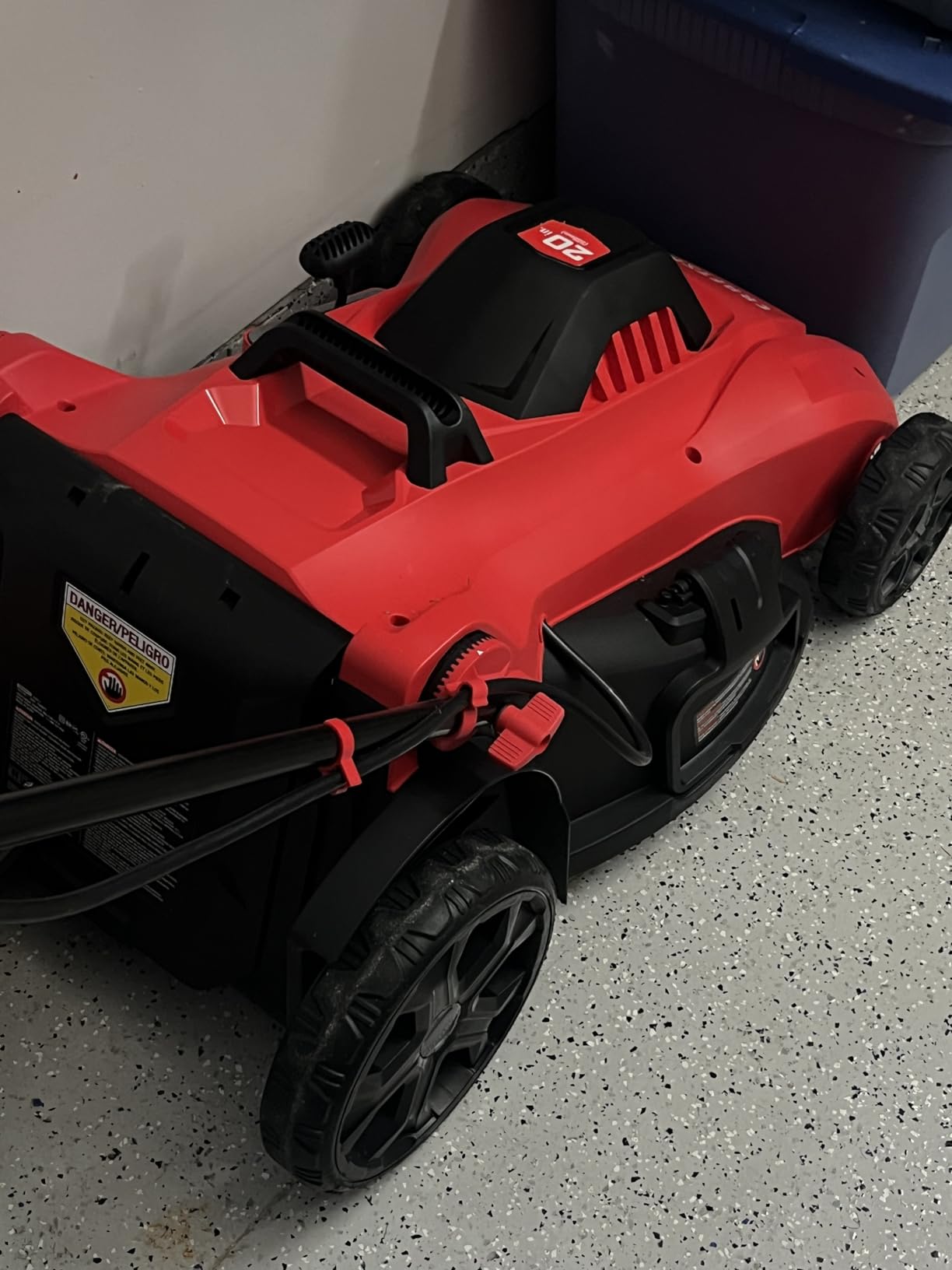 CRAFTSMAN Electric Push Lawn Mower, 20-Inch Deck, Corded, Powerful 13-AMP Motor, 6 Setting Height Adjustment, Winged Blades, 3 in 1 Bagging, Mulching and Discharge (CMEMW213) customer photo 1