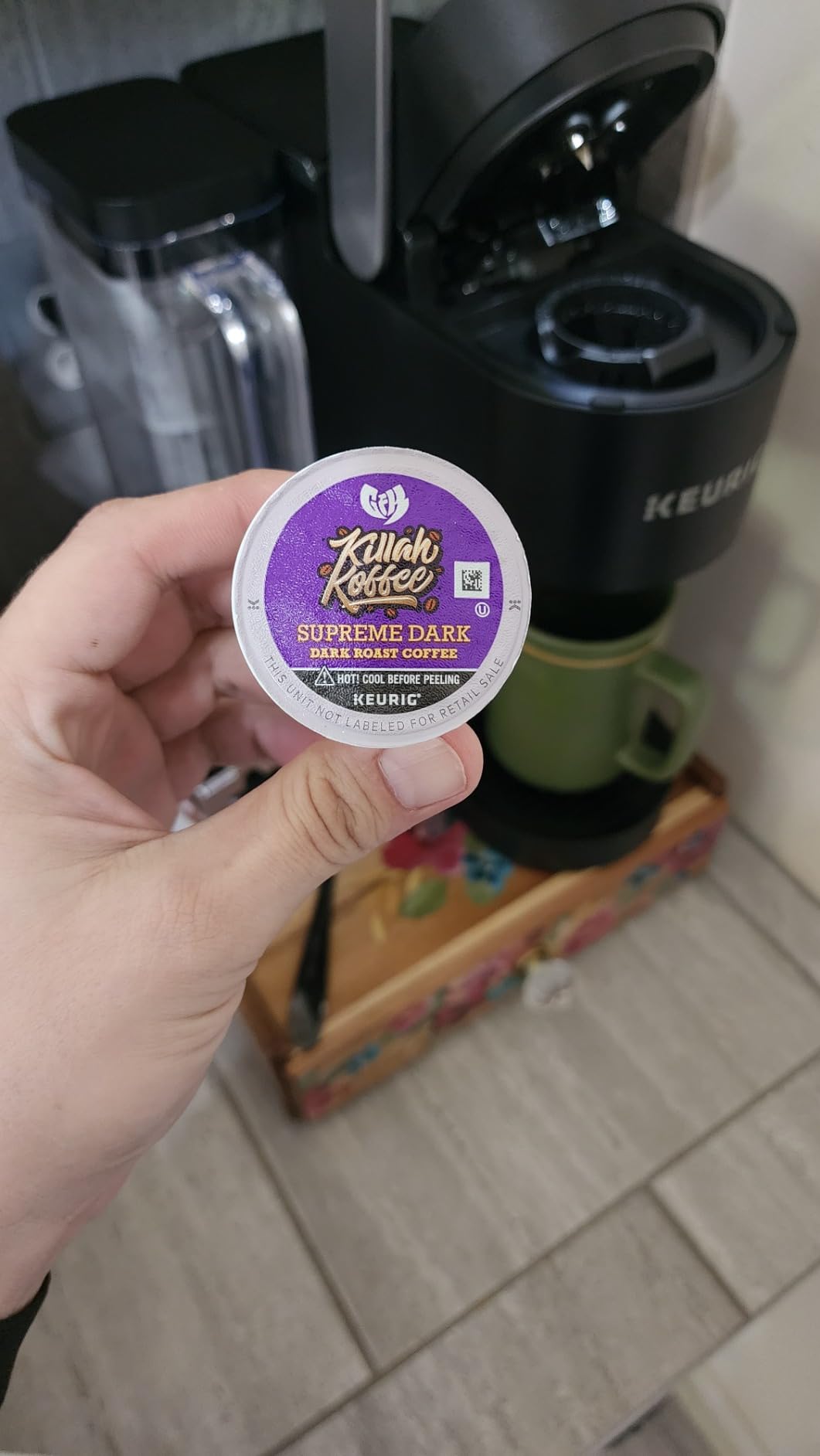 Keurig K-Supreme SMART Coffee Maker, MultiStream Technology, Brews 6-12oz Cup Sizes, Black customer photo 1