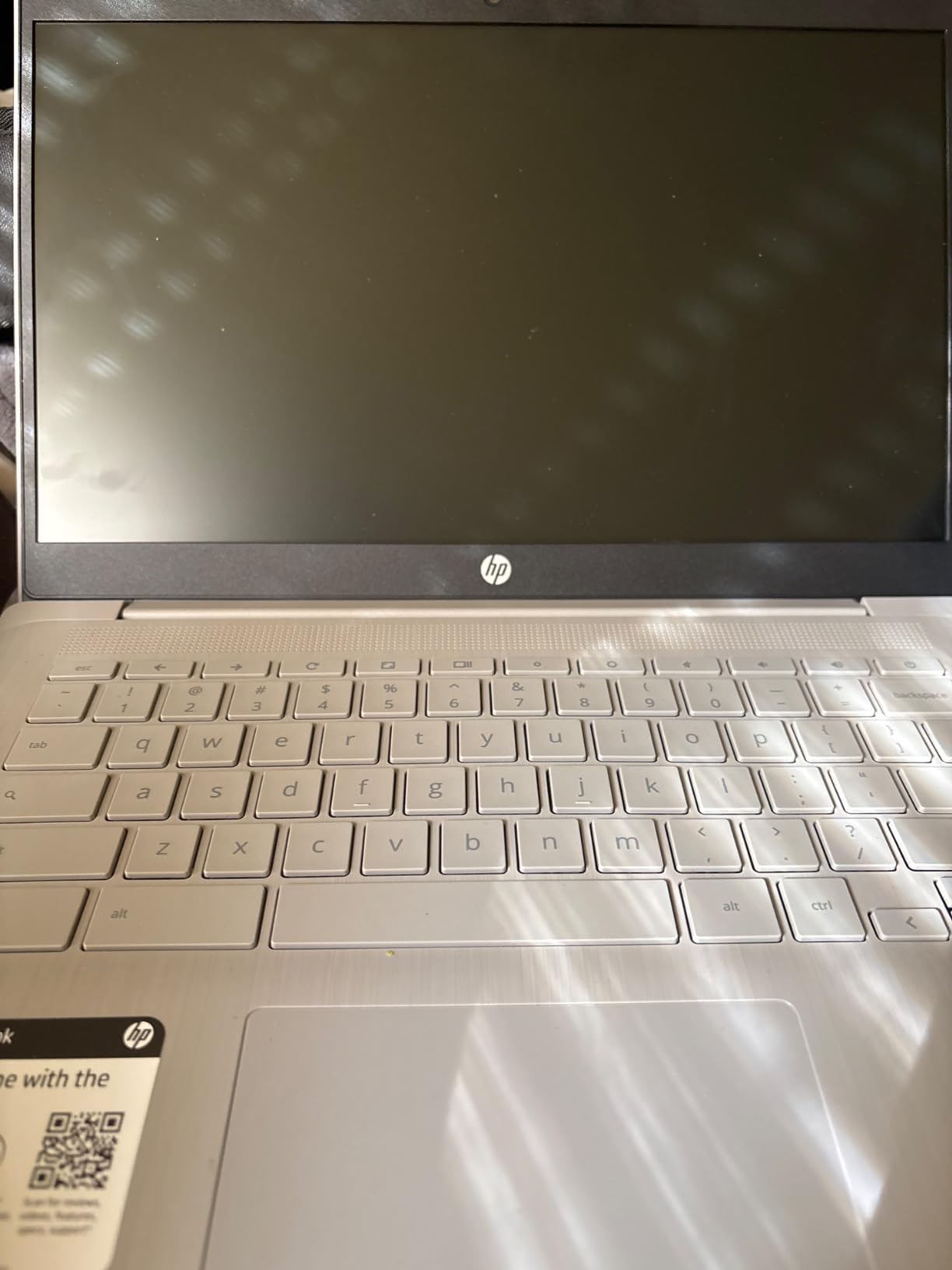 HP 2023 Chromebook Laptop, 14 Inch Display, Intel Celeron N4120 Processor, 4GB RAM, 64GB eMMC, Intel UHD Graphics 600, WiFi, Bluetooth, Chrome OS, Modern Gray customer photo 2